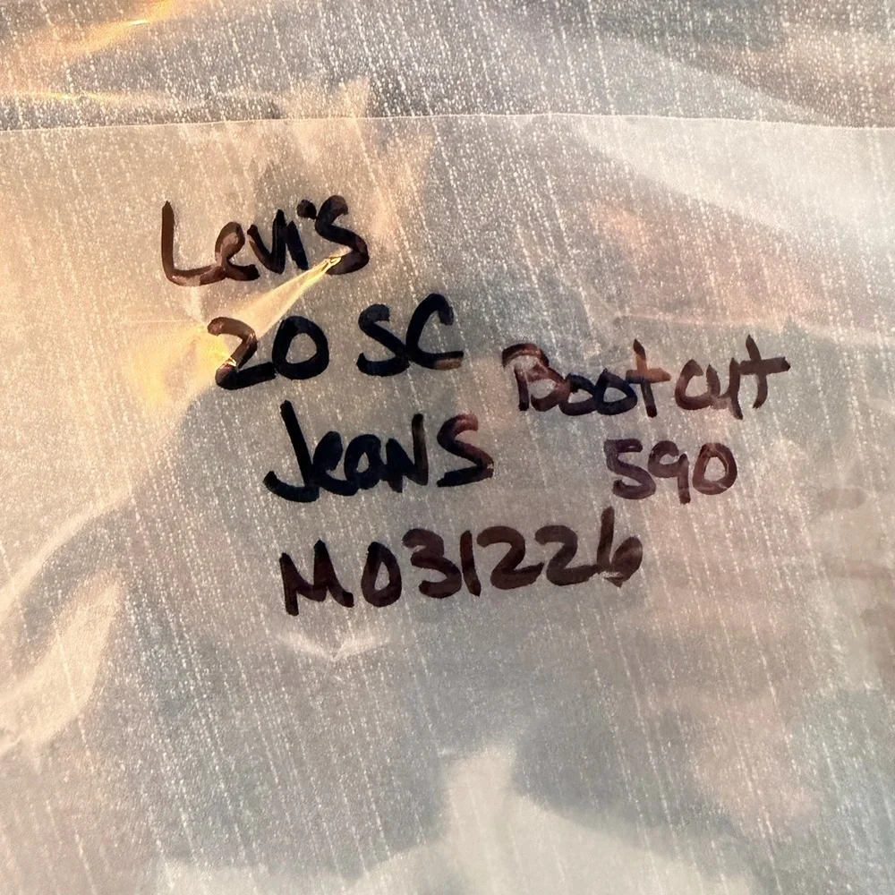 Levi’s 590 Bootcut Jeans Women’s 20S Plus Size Stretch Denim Blue